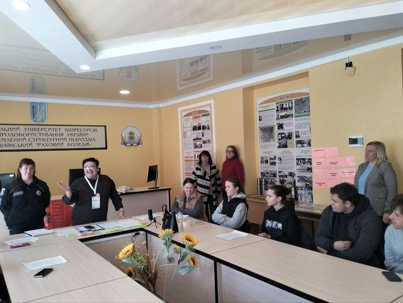 Тренінг для майбутніх соціальних працівників