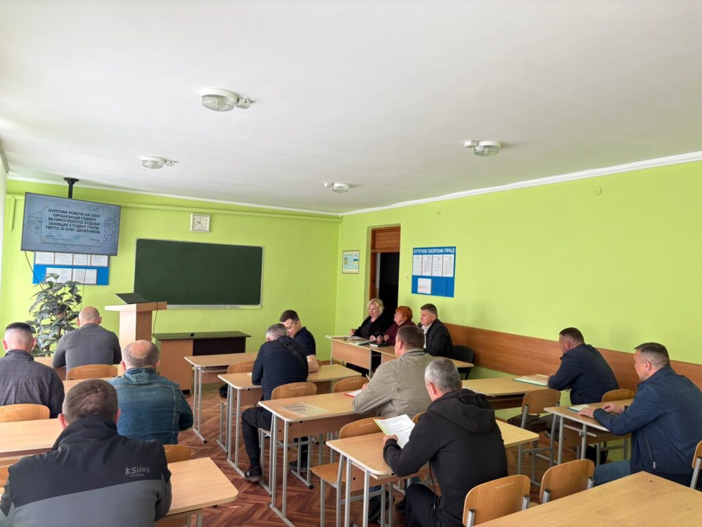 Захист курсових робіт у групі ТВПТС-21